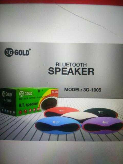 3g gold bluetooth speaker price