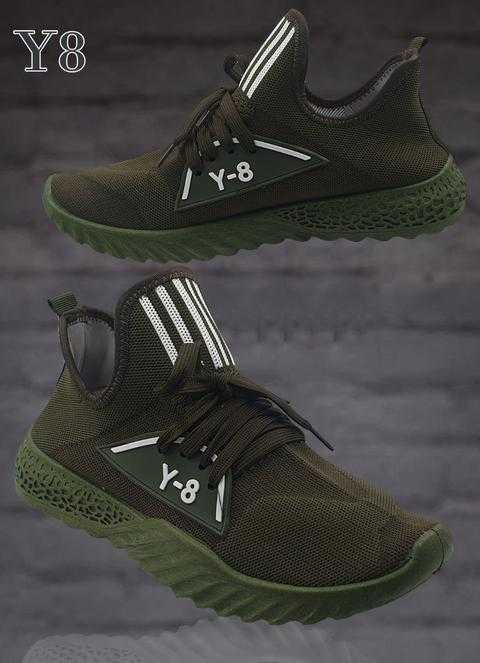 army green color shoes