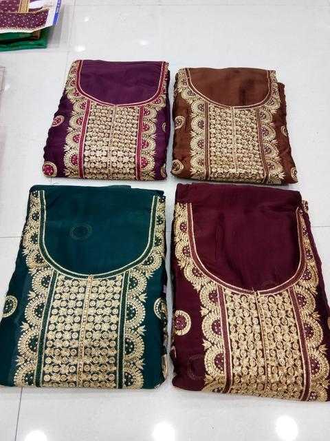 heavy zari work suits