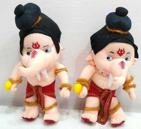 bal ganesh soft toy