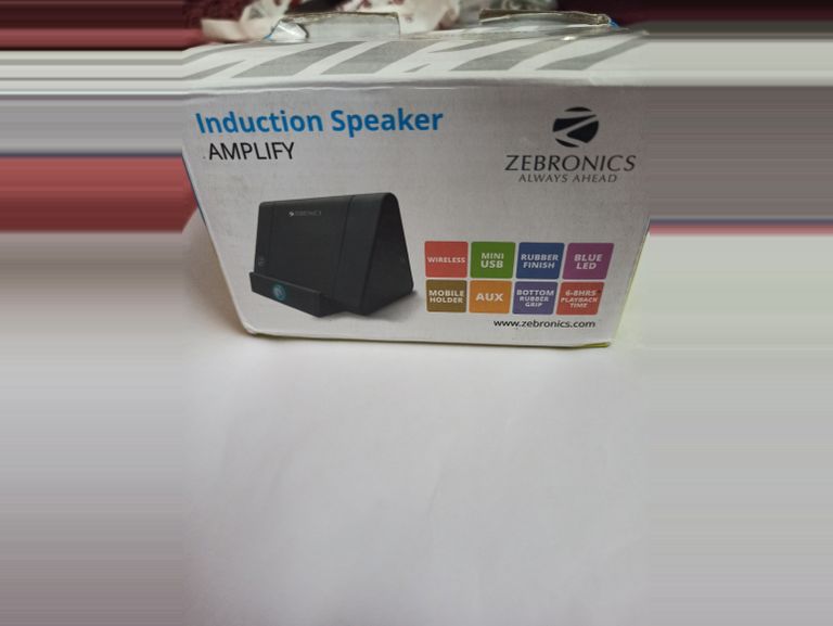 zebronics induction speaker amplify